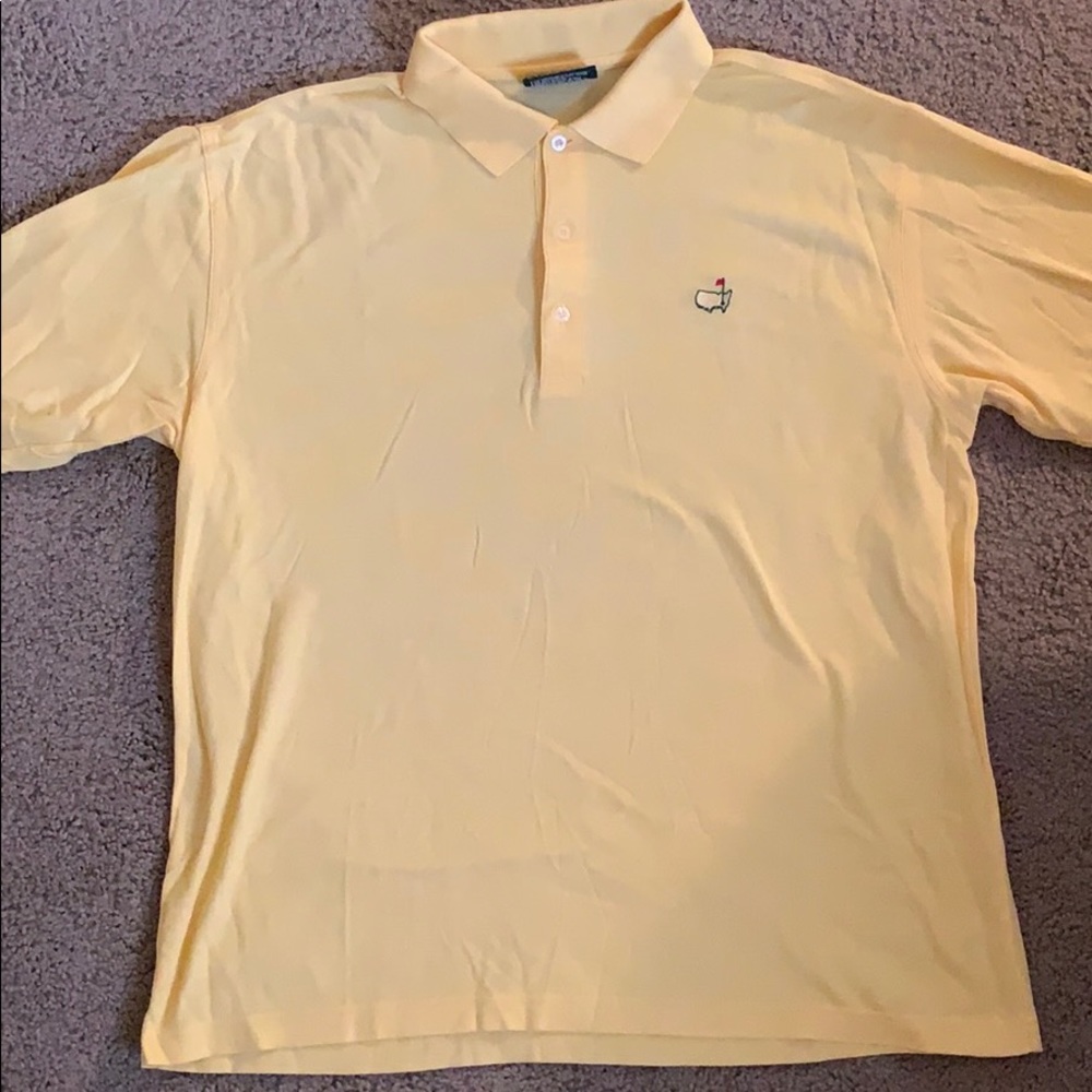 Yellow Masters Collared Short Sleeve